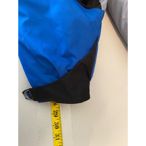 Starter Mens Large Hooded Winter Jacket Blue & Black Zip Off Hood Large - Picture 14 of 15